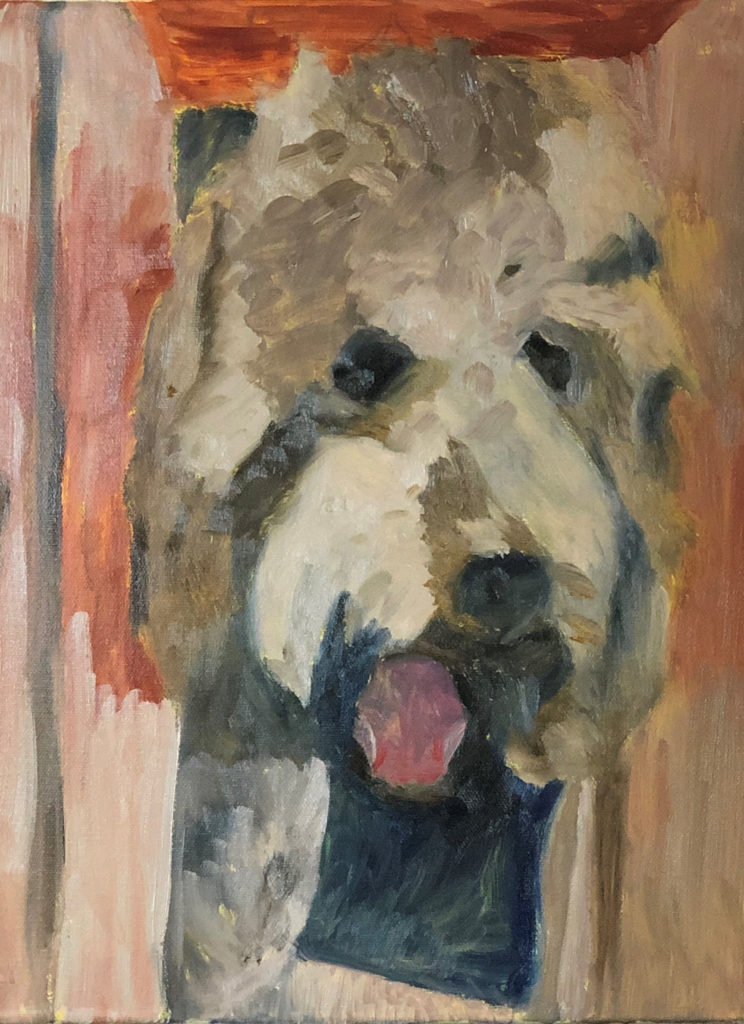 Chewbacca's Painting In Progress
