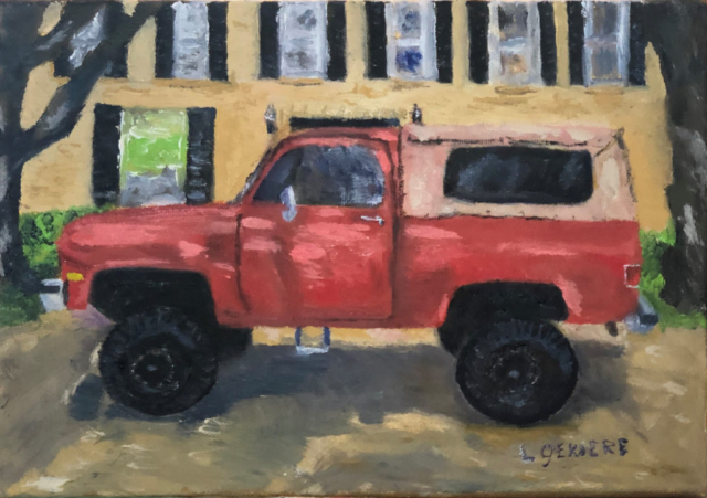 Restored Truck Painting
